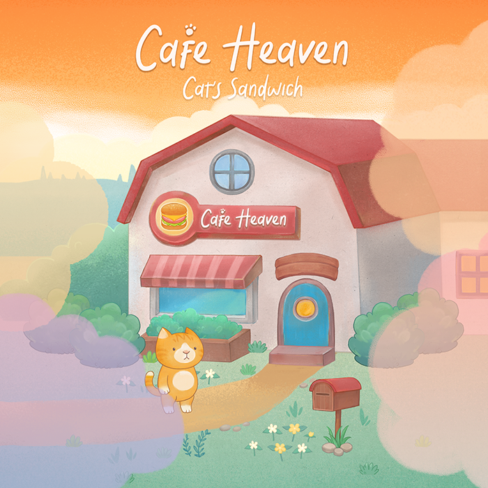 고양이 샌드위치 - 카페 헤븐